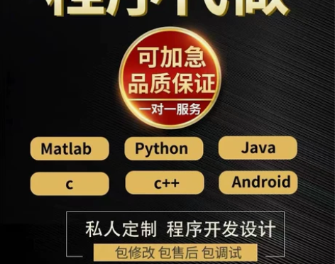程序代做 MATLAB Python C/...