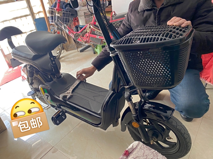 全新新款电动自行车小型电瓶车48V男女代步...