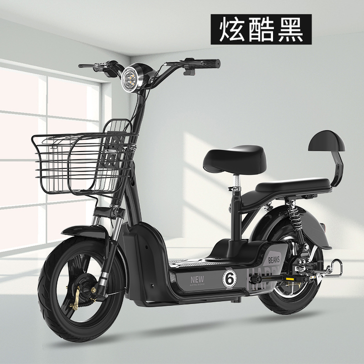 爱玛新日小刀同款电动自行车新国标电动电瓶车...