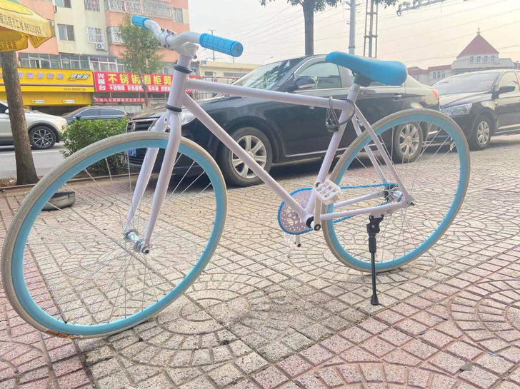 自行车 死飞 小姐姐个人一手 没骑过几次 ...