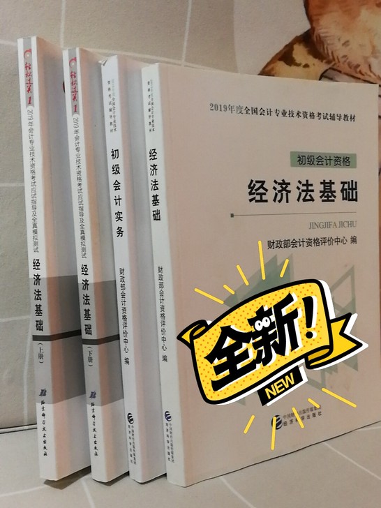 经济法基础+初级会计实务+应试指导全真模拟...