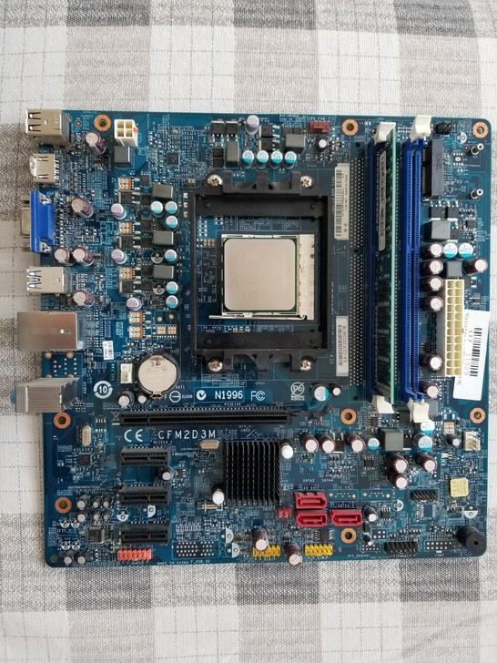 拆机电脑主板CPU