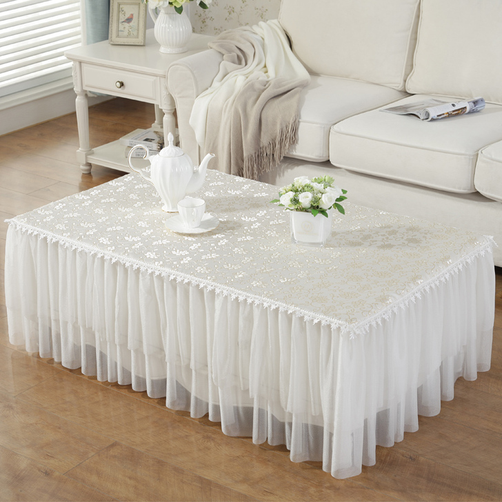 【国货大赏价】茶几桌布台布客厅盖巾布艺定制...