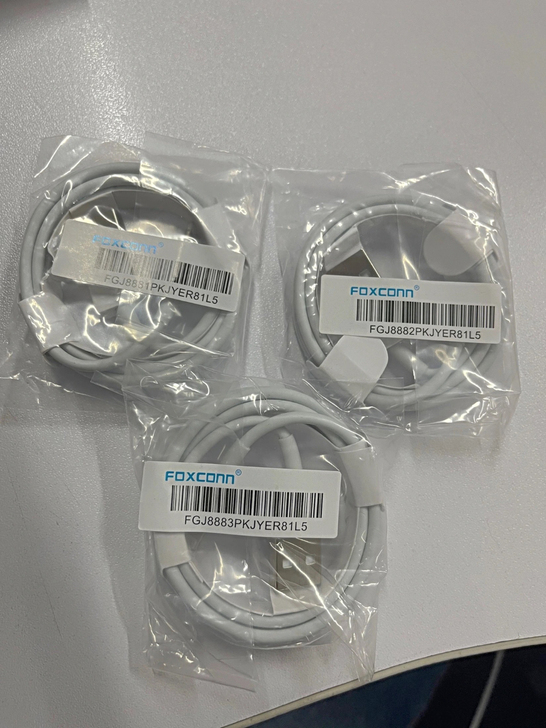 6.49元3条！捡漏价！全新包邮富士康苹果...