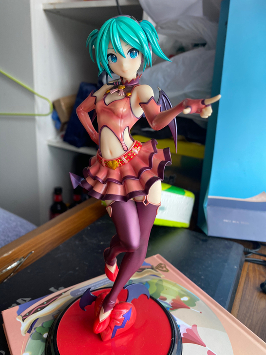 初音手办小恶魔 hearthunter。 ...