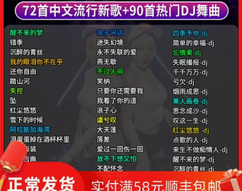 流行音乐+DJ歌曲 2021热门中文舞曲无...