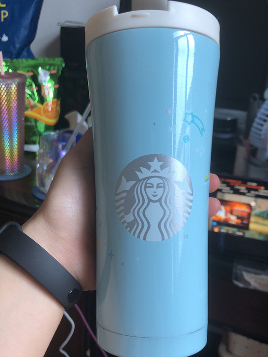 星巴克保温随行杯