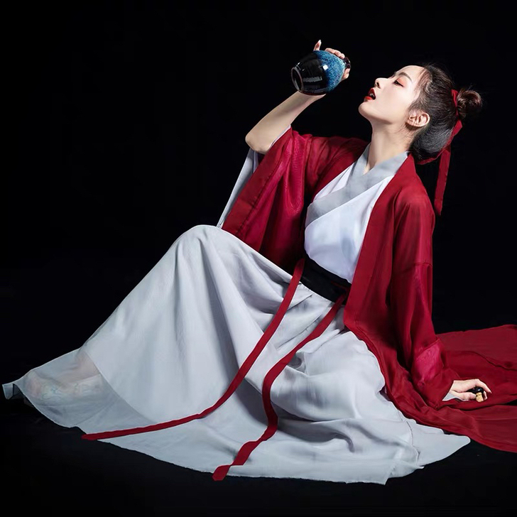 红颜魏晋汉服日常古装影楼男女