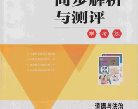 人教金学典同步解析与测评 学考练道德与法治...