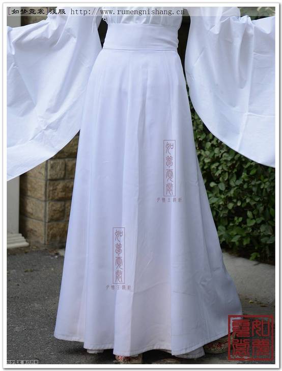 [如梦霓裳]汉服 单品 十片围合下裙  多...