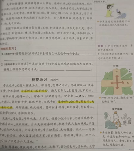 2020版 学霸笔记初中历史与社会道德与法...