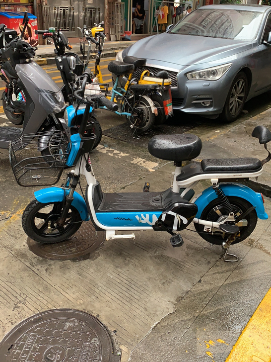 二手电动车，含电池，正常使用