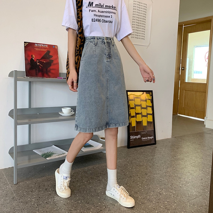 other/其他 牛仔半身裙