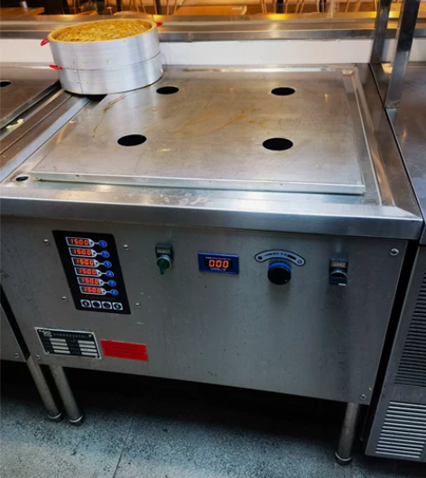 多用途台式蒸包柜/煮面炉，上面组件可更换，...