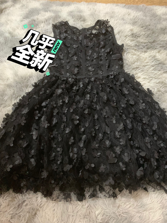 A字裙 蕾丝 重工小短裙