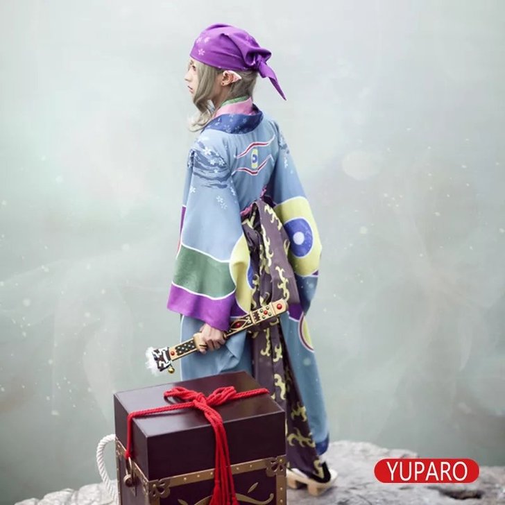 【大全套】卖药郎cos服 怪化猫cos 优...