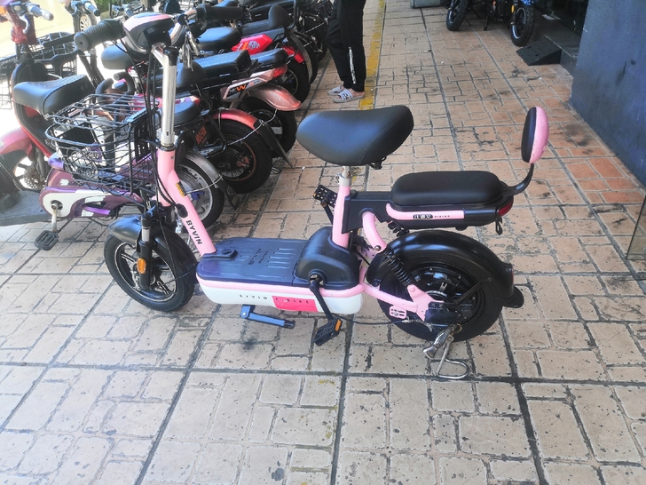 89成新比德文电动车48v。