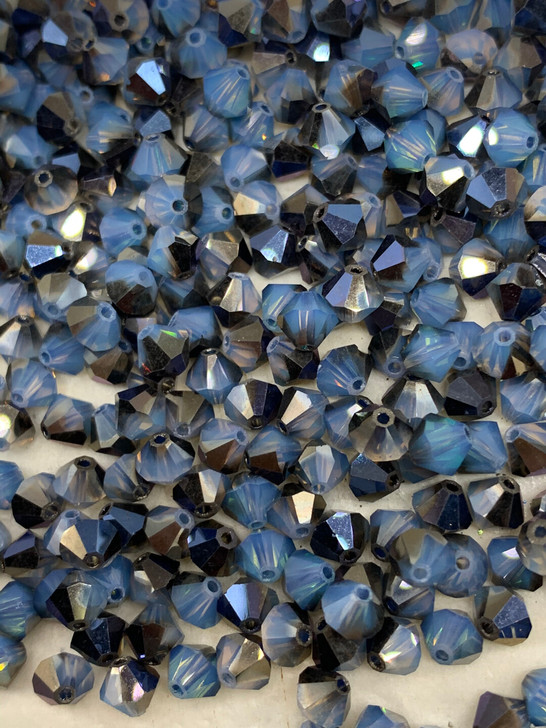 施华洛5301 5MM 雪蛋白天际蓝 di...