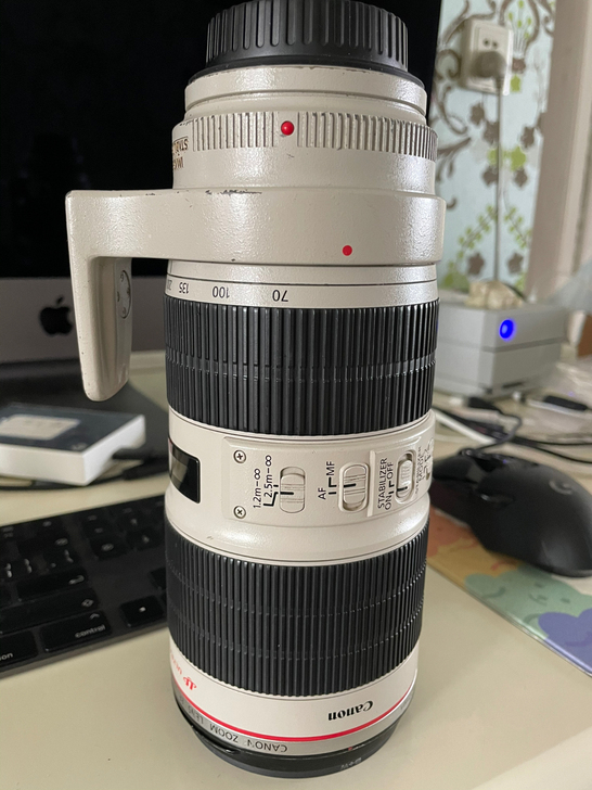佳能70-200f2.8 is 二代 防抖...