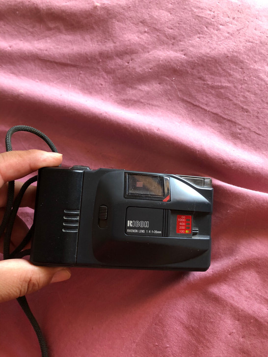 日本理光RICOH YF-20老式胶卷相机...