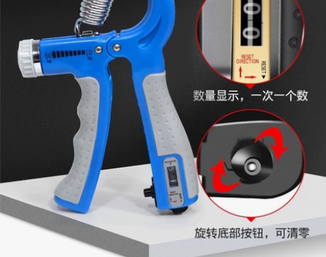 握力器机械计数锻炼手劲臂力康复训练健身器材...