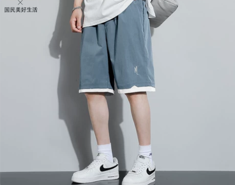 海澜优选短裤男夏季新款宽松五分裤休闲百搭潮...