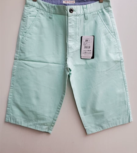 上新（全新）YISHION以纯男士休闲短裤...