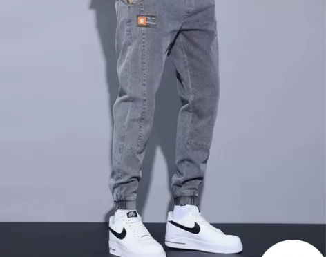 【清仓】2022新款男士弹力牛仔裤子男春夏...