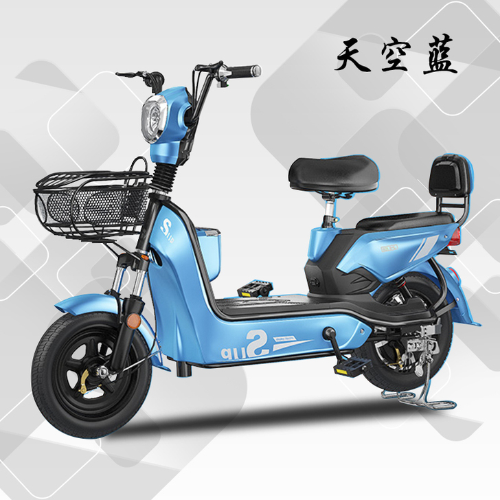新国标爱玛小鸟同款电动自行车小型电瓶车长跑...