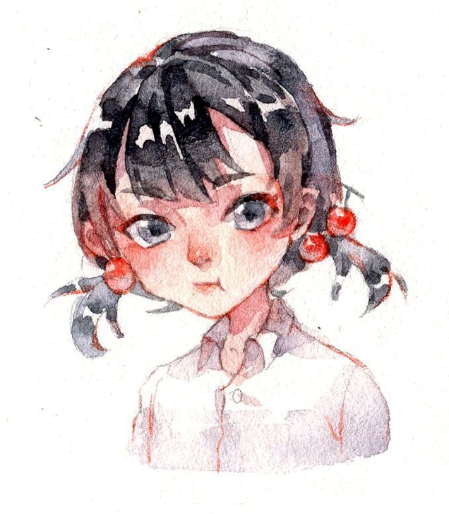 水彩头像，19.9一个拍前私聊w（可邮寄，...