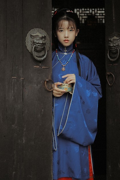 兰若庭 汉服 太平有象 长袄 立领 明制 ...