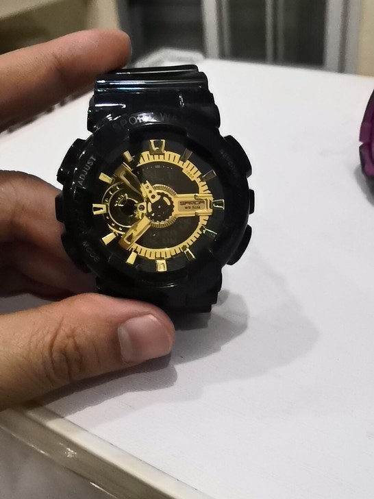 品牌手表双显时尚电子表多功能男表防水游泳倒...