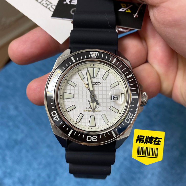 SEIKO精工SRPE37K1新款陶瓷武士...