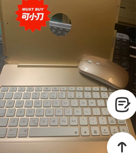 虎克台电M40安卓平板电脑蓝牙键盘鼠标保护...