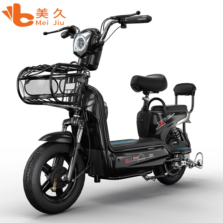 美久电动车成人电瓶车48V电动自行车男女式...