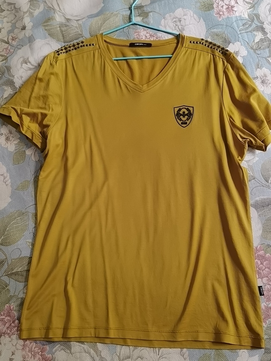 专柜DEON1928正品男士T恤，鸡心领，...