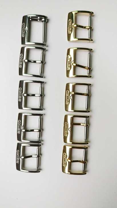 全新原装精工表带扣12mm14mm16mm...