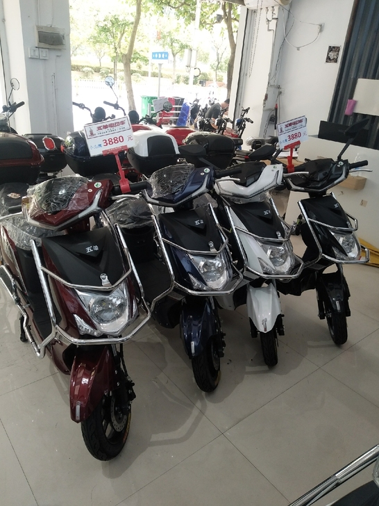 五羊电动车72伏20安六个大电瓶包牌288...