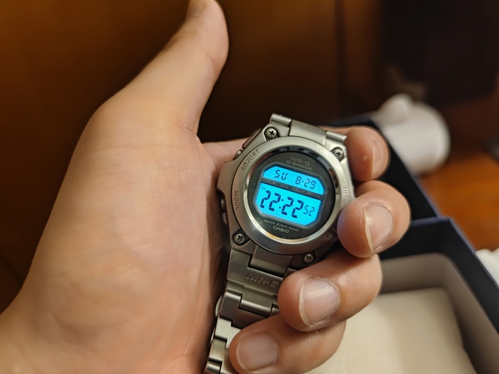 卡西欧手表电子表，MR-G100，三十周年...