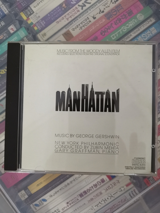伍迪艾伦曼哈顿 欧版电影原声,盘面品相完好