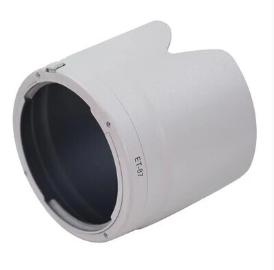佳能遮光罩ET-87白色小白 70-200...
