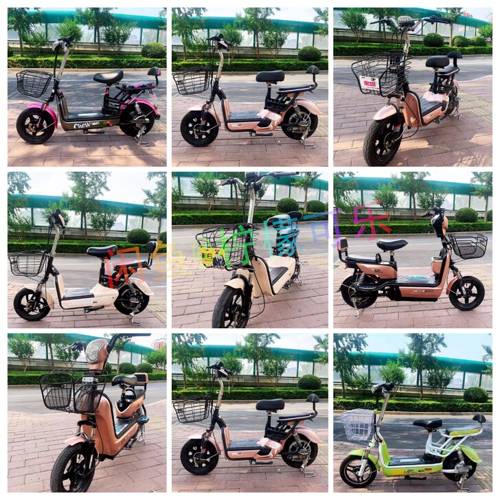 电动车小型爱玛台铃电瓶车代步车全新锂电池雅...