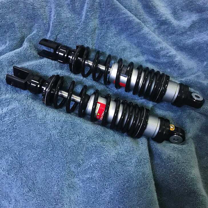 小牛n1s改装黑名单前后减震 小牛u1m+...