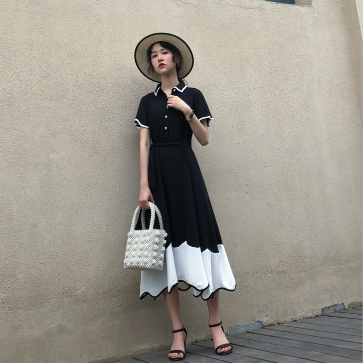全新连衣裙,一次没穿过