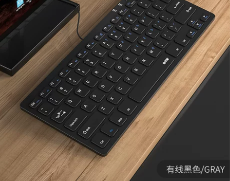 BOW笔记本无线键盘鼠标套装外接巧克力us...