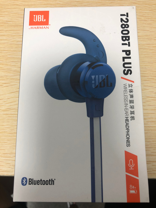 JBL T280BT PLUS运动蓝牙耳机