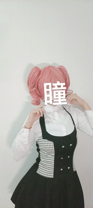 歌留多cos 衬衫+裙子+假发