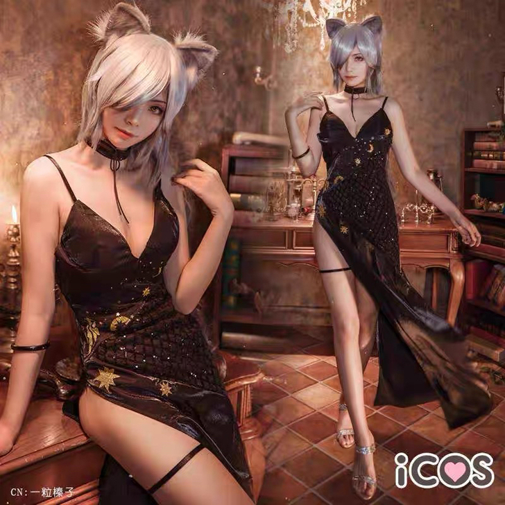 ICOS 明日方舟 黑 周年礼服 ICOS 明日方舟 黑 周年礼服