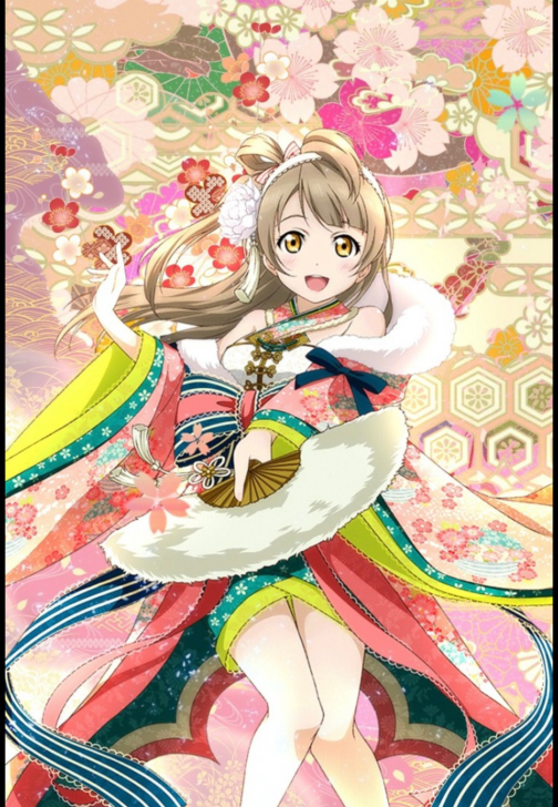 lovelive 南小鸟 正月和服觉醒cos