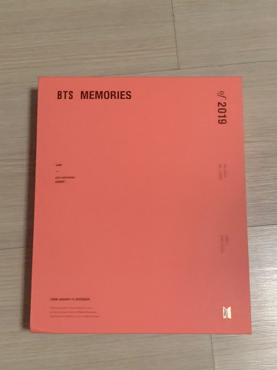 【出】防弹少年团BTS2019回忆录普通版